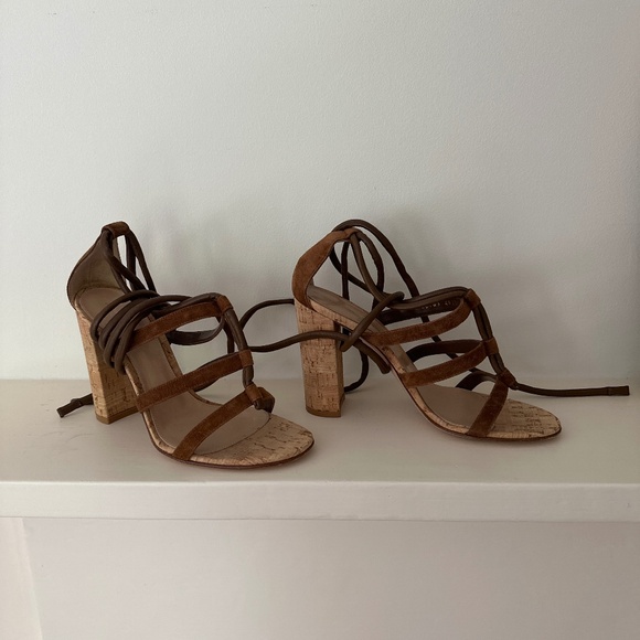 gold heel tie up snakeskin strappy heel – RK Collections  Tie ankle heels